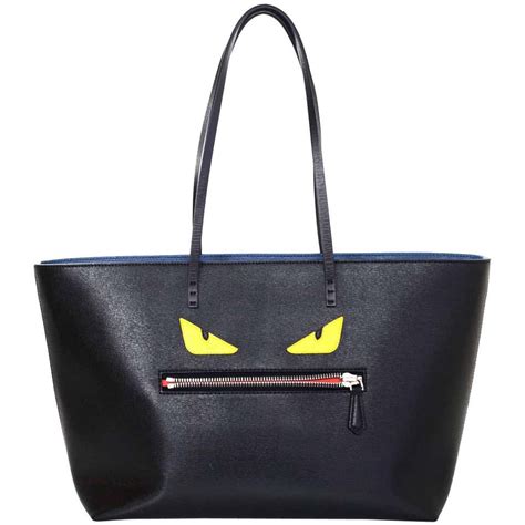 fendi roll monster tote|fendi tote bag monster price.